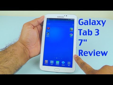 Samsung Galaxy Tab 3 7.0 Review - with Latest Firmware Update