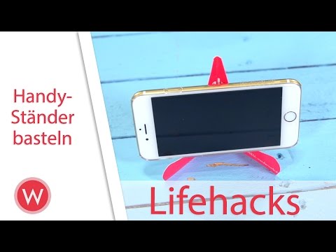 LIFEHACK: Smartphone - Ständer selber bauen!