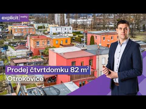 Video Prodej čtvrtdomku 82 m², Otrokovice