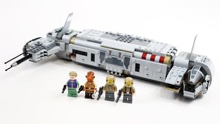 LEGO Star Wars Resistance Troop Transport (Timelapse & Review) - Set 75140