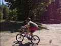 Cainnan on his bike July 2007