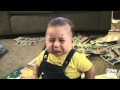 Cute Baby Doesn't Like Weird Noises