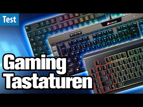 Die besten Gaming-Tastaturen im Test (2017) | deutsch / german