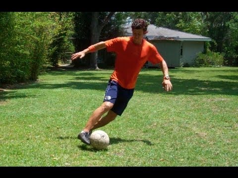 how to control football while running