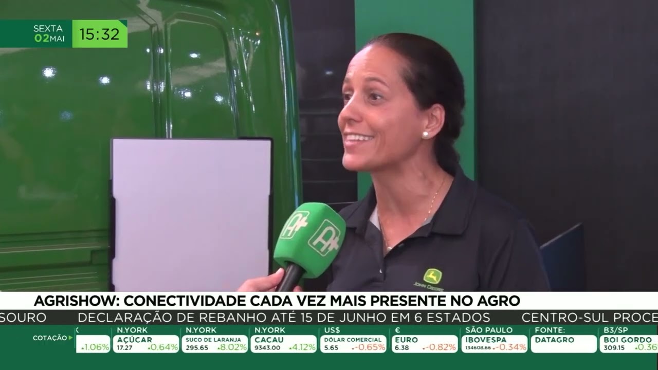 Agrishow: conectividade cada vez mais presentes no agro
