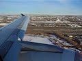 A320 landing in Edmonton, Ab, Canada A320 landing in Edmonton, Ab, Canada