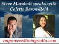 what a great show! once again, steve maraboli welcomes colette baron reid for another deep and entertaining conversation about spirituality, the human spirit, god, and death. don't miss this inspiring and informative exchange!