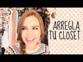 ARREGLA TU CLOSET ♥ (GANCHOS) DIY  -Yuya