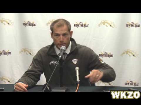 WMU Head Coach PJ Fleck post game press conference after Nicholls loss WMU Head Coach PJ Fleck post game press conference after Nicholls loss
