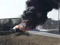 I-55: DIESEL TANKER TRUCK FIRE/ROLLOVER ACCIDENT (Darien,IL) I-55: DIESEL TANKER TRUCK FIRE/ROLLOVER ACCIDENT (Darien,IL)