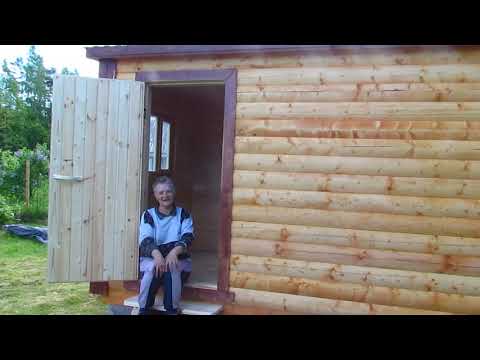 27. Отзыв Заказчиков о нашей работе. Первозная мобильня баня 2,30х5,00 м. Деревня Сорзуй, 06.06.2019 год