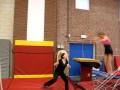 Evy de G poging dubbele salto