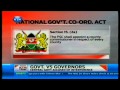Governors accuse central Government for interference