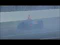 Novo Nordisk Chip Ganassi Racing driver Charlie Kimball crashed during practice for the 2012 Indy 500.