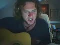 aj writing his own material (which he will now stop, immideatly) terrible sound quality im afraid, terrible mic, (and a not much better voice!)