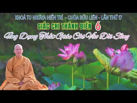 NIKAYA Giác Chi Thánh Điển 6 - Ứng Dụng Thất Giác Chi Vào Đời Sống