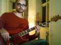 Pentatonic bluesy bass riff
