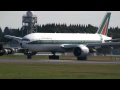 Alitalia Boeing 777-200ER EI-ISD Landing at Narita