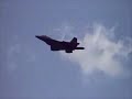 f22 raptor   raw footage p  2   toronto air show   sept 3 07