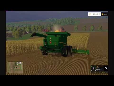 how to harvest corn in farming simulator 2015