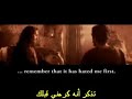 لقطة من فيلم ألام المسيح تشهد بنبوة سيدنا محمد صلى الله عليه وسلم ووحدانية الله عز وجل