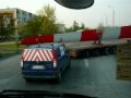 Transport wielkogabarytowy elementów wiatraka - Schwertransport - Suwałki 2/2