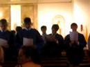 Jeffrey singing his 8th grade goodbye song.