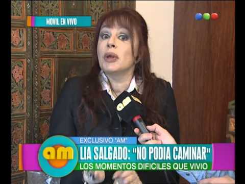 lia - Luego de unos años difíciles con su salud, Lia Salgado nos cuenta como anda, su recuperación y su vuelta al trabajo. Miralo.