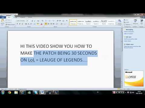 how to patch lol ph manually