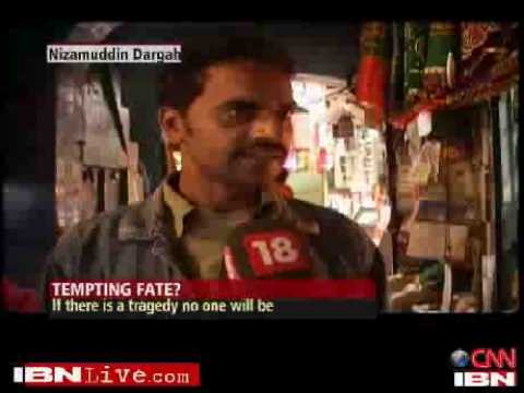 xgotfiveonitx - Citizen Journalist Ina Goel reports the lack of security at Delhi's Nizammuddin Dargah.