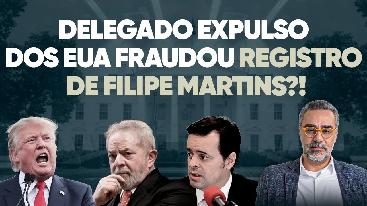 Trump HUMILHA Lula ao EXPULSAR dos EUA delegado que perseguiu Ramagem!