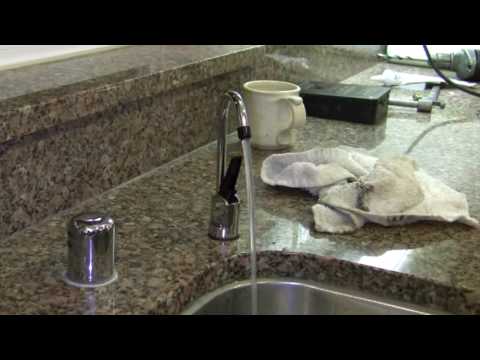 how to install under sink filter system