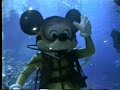 Mickey Mouse scuba diving Mickey Mouse scuba diving