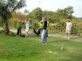 Golf at Samut Prakan Par 3 - tee off 1