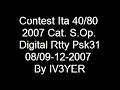 Contest  40-80m rtty-psk31 IV3YER