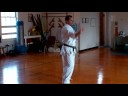 Uechi Ryu Sensei Charles Quimby, demonstrates Seisan kata.