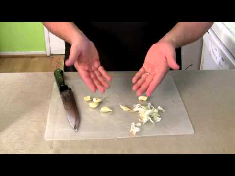 how to eliminate garlic odor