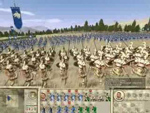 Fight between hoplite and roman in ...