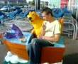 Konner and the ride