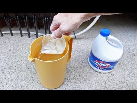 how to treat rv water tanks