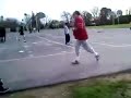 Old Man Runs Through Jonas Salk During A Lunch 2/1/10