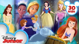 Every Time Sofia Meets a Disney Princess 👑 Sofi
