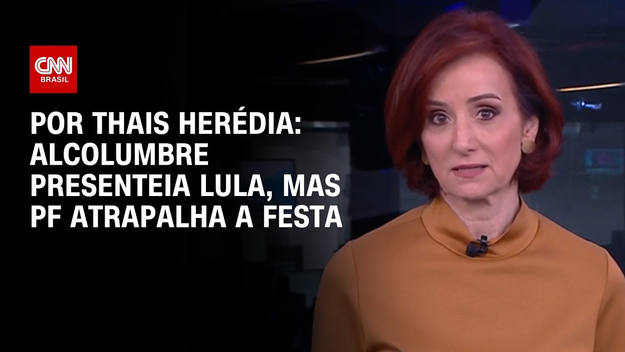 Alcolumbre presenteia Lula, mas Polícia Federal atrapalha a festa; veja a análise | HORA H