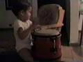 el bebe conguero !asombroso,increible,impresionante!