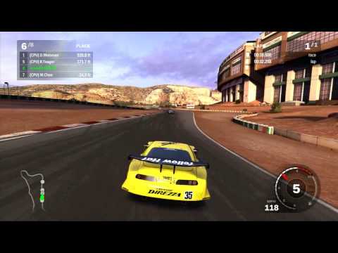 Forza Motorsport 3 Sedona Raceway Gameplay
