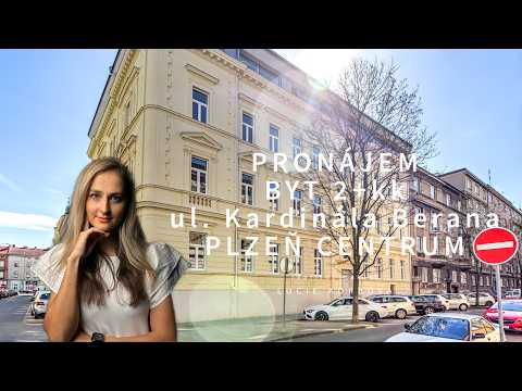 Video Pronájem moderního bytu 2+kk 54m2 - ul.Kardinála Berana, Plzeň-město
