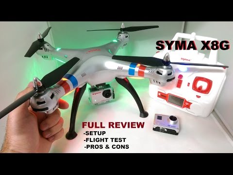 SYMA X8G Review - HD Quadcopter Camera Drone