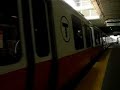 MBTA Orange line train at ruggles