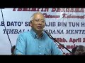 Najib di IJOK...ceramah