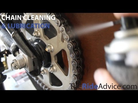 how to oil an o-ring chain